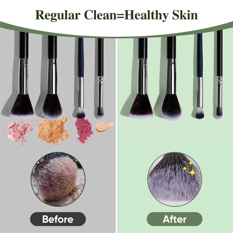 Automatic Spinning Makeup Brush Cleaner USB Plug Electric Makeup Brushes Cleaner and Dryer for All Makeup Brushes Deep Clean Vue