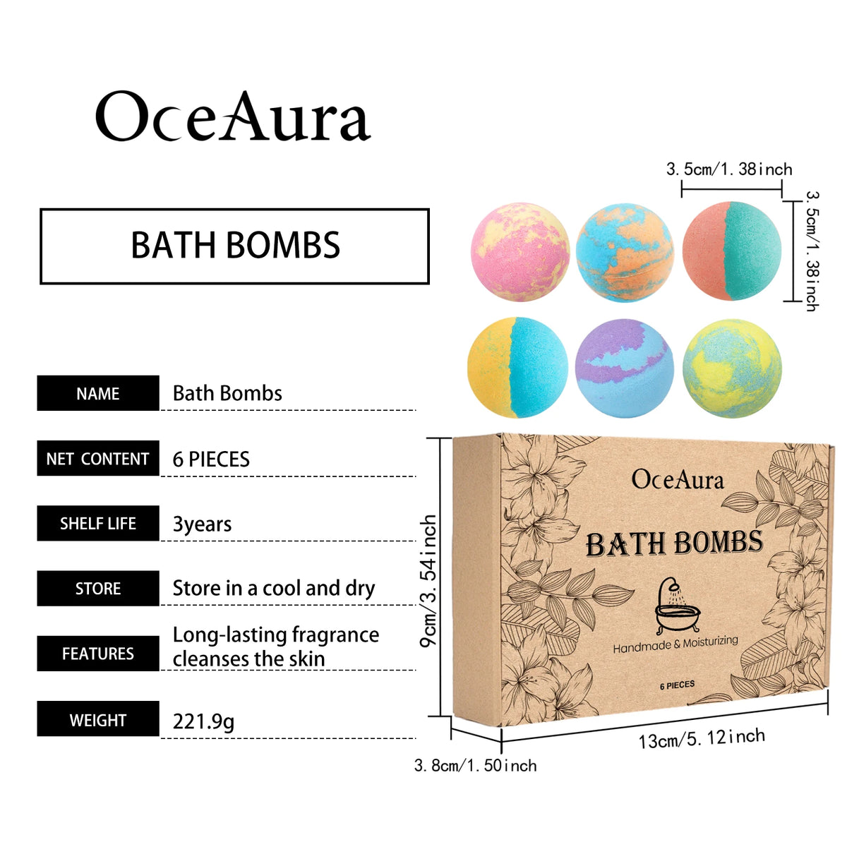 Floral Bath Set - Gentle Cleansing & Moisturizing, Long-Lasting Fragrance, Luxurious & Comfortable Bath Experience Vue