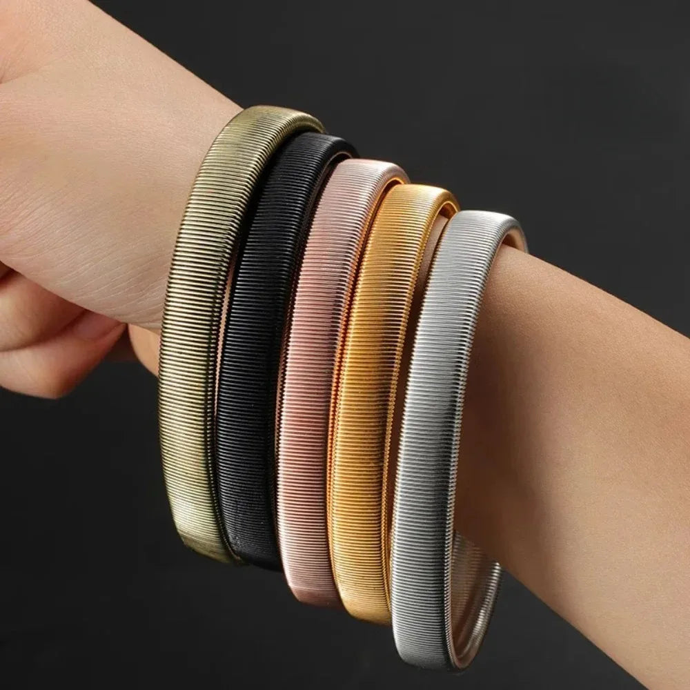 Classic style 2pcs/pair Anti-Slip Elastic Shirt Sleeve Holders Metal Armbands Band Stretch Garters for Women Men practical Vue