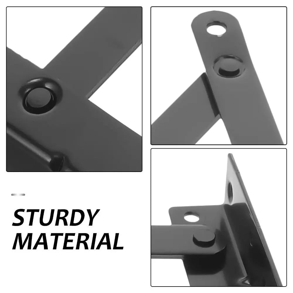 1 set（2 pcs）/box Strong Durable Material Heavy Duty Triangular Spring Hinge Smooth Springback Functional Sofa Hinge Vue