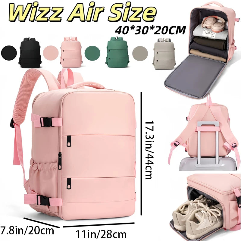 Graceful Stylish Multi-color Backpack Adjustable-strap Lightweight
