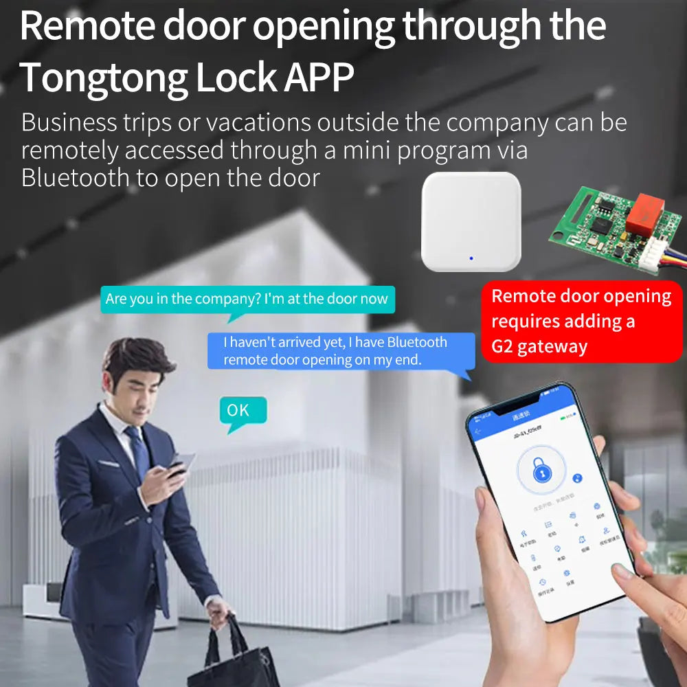 Ttlock App Bluetooth Electric Lock Module Remote Control ISO14443A Chip Antenna Passive Switch Unlocking Module Access Control Vue