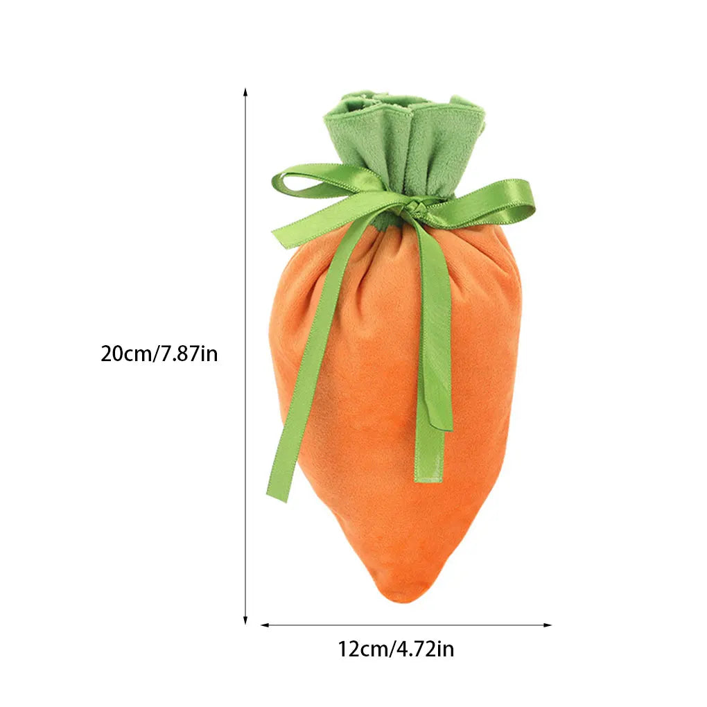 Easter Drawstring Gift Bags 10-Pack | Cotton Candy Bags Orange Drawstring Gift Bags Vue
