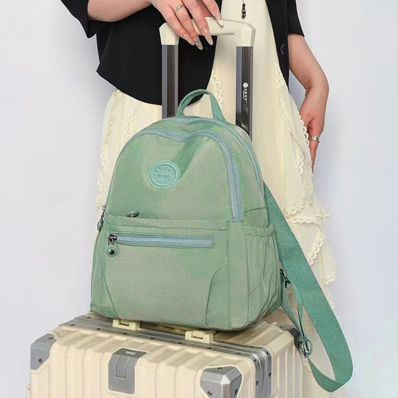 Dual Shoulder Bag Fashionable Oxford Cloth Men's Women's Nylon Fabric