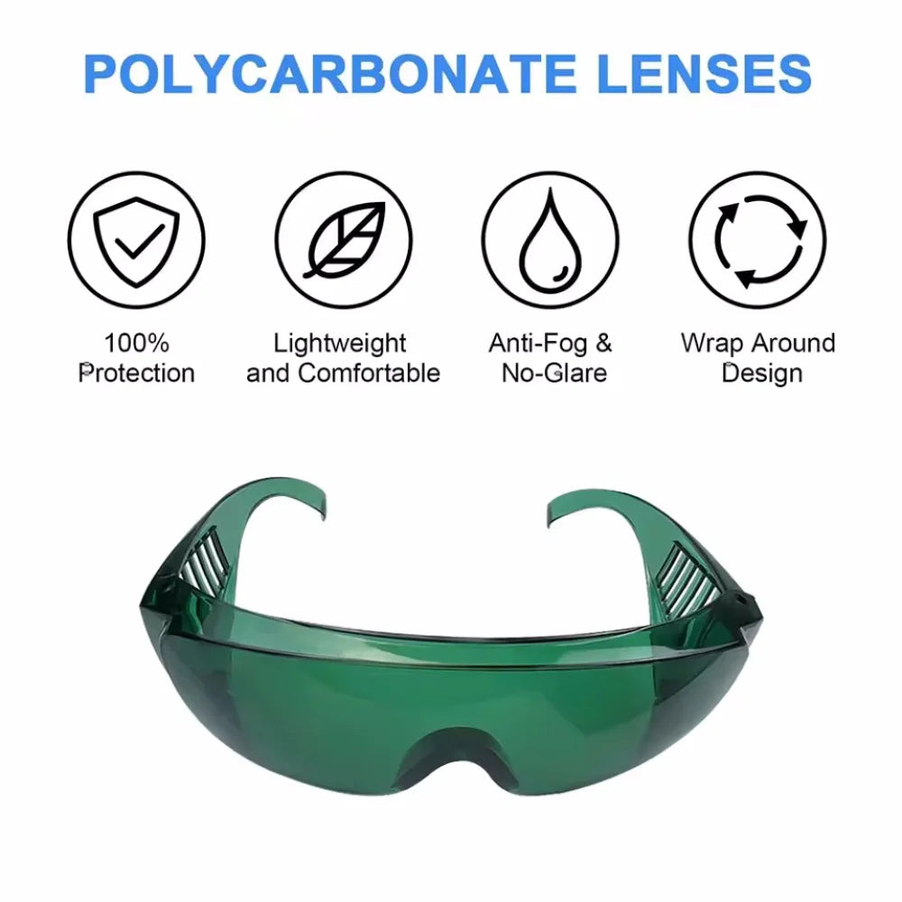 Protective Dental Glasses Eye Protection Dentist Spectacles Eye Shield Patient Dust-proof Protective Safety Glasses Dentistry Vue