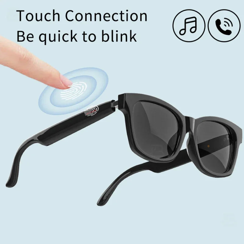 Translator Glasses AI 144 Languages Bluetooth Translation Sunglasses Chat Intelligent Real-time Voice Rssistant Smart Glasses Vue