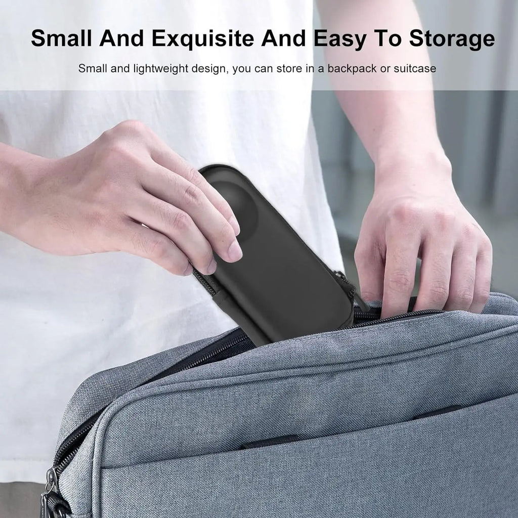 Portable Storage Bag Case for Insta360 One X2 / X3 Cameras Waterproof Protective Travel Carrying PU Shell Box Action Camera Vue