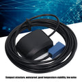 3V‑5V GPS Antenna 1575.42MHz Waterproof Compact Replacement for SYNC 3 APIM Module SYNC 3 GPS Antenna Harness Vue black
