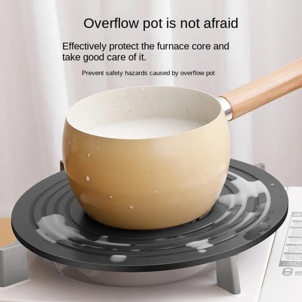 Durable Aluminum Alloy Heat Insulation Board Removable Thickened Heat Diffuser Plate Non-slip Heat Conduction Plate Cooktop Vue