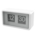 FangNymph Flip Clock Transparent Case – Wall & Table Alarm Flip Alarm Clock Vue white CN