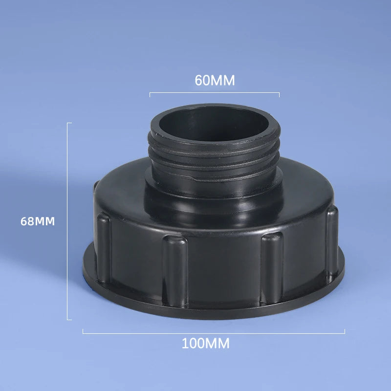 1PCS S100xS60 To Dn100 Reduce S60 IBC Tank Connector Adapter Valve Adapter IBC Adapter Ton Barrel Accessories Vue