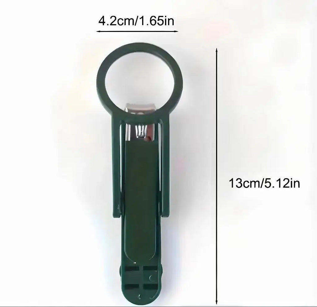 Anti-Splash Curved Nail Clippers Premium Stainless Steel Concave Nail Clipper - Ergonomic Rubber Grip Handle for Seniors Vue
