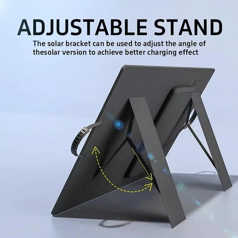 1000W Foldable Solar Panel Kit Complete Portable Solar Power Station 18V Generator Charger for Car Boat Caravan Camping Outdoor Vue