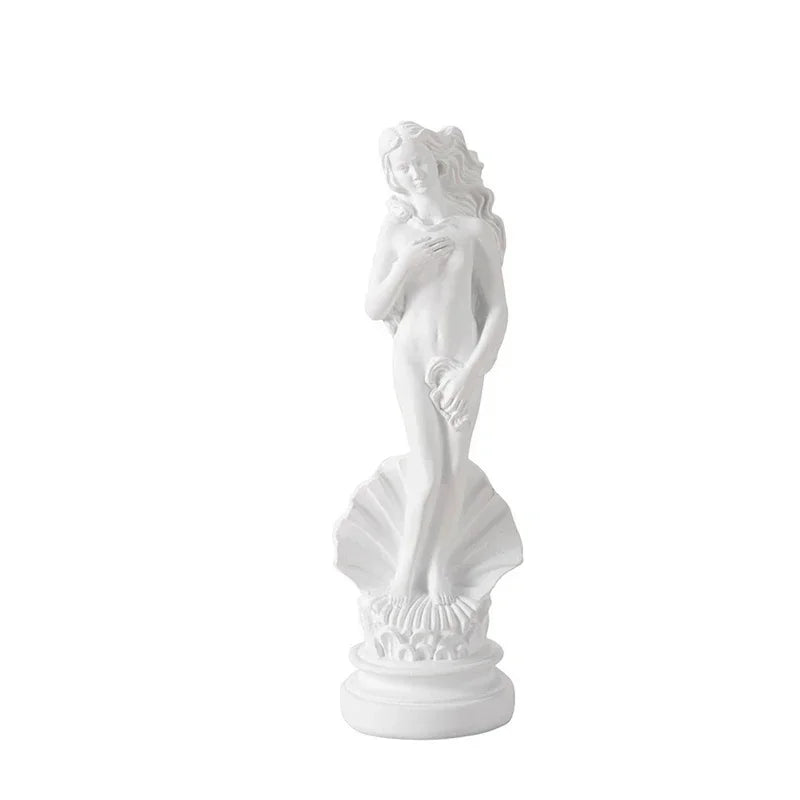 Classical Greek Goddess Statue Resin Figurine Home Decor Sculpture Table Centerpiece For Her Anniversary Gift Elegant Romantic Vue
