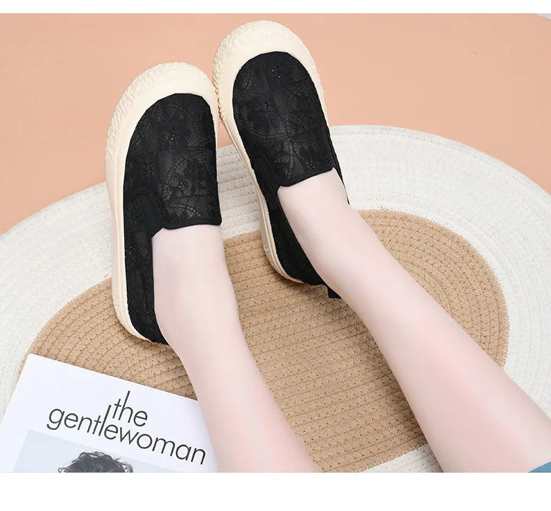 Women's Thick Sole Breathable Mesh Fisherman Flats | Casual Shoes Women's Casual Flats Vue