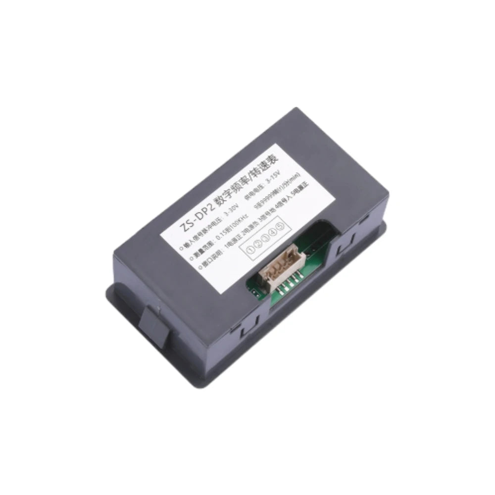 5 Digital LED Display Tachometer High Precision RPM Speed Meter Digital Ratemeter with Reverse Protection for Brushless Motor Vue