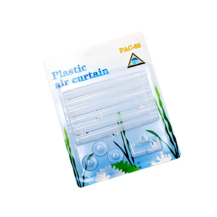 Aquarium Air Curtain Set Bubble Strips Plastic Fish Tank Bubble Bar Release Diffuser Increasing Oxygen Air Pump Accessories Vue Clear