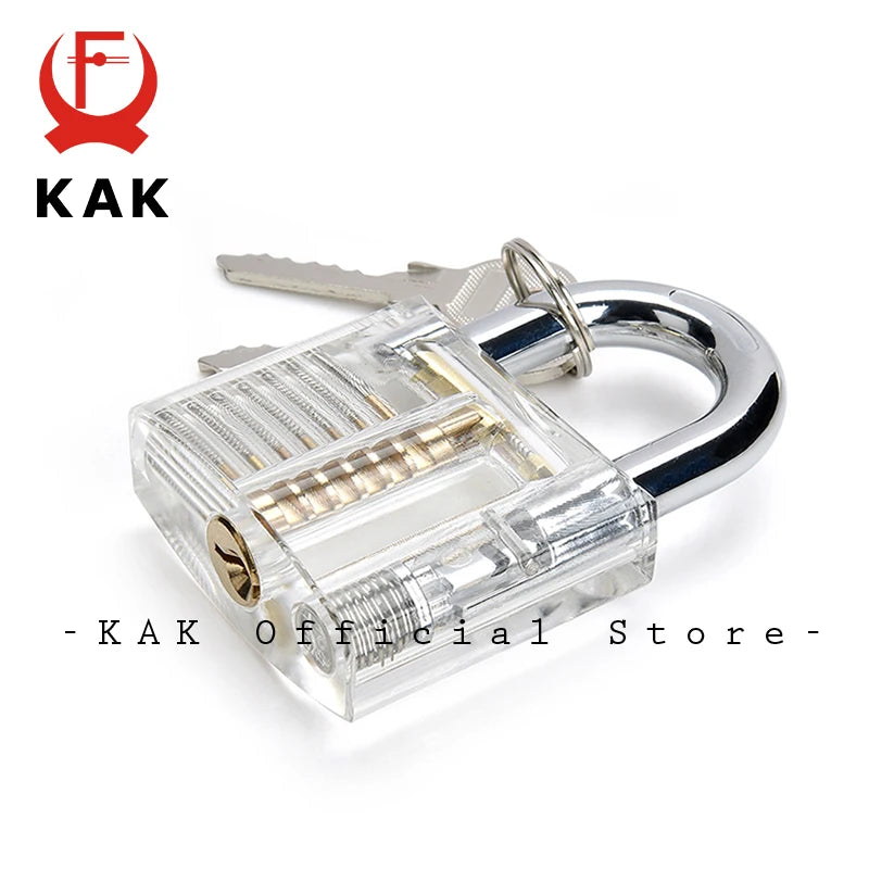 KAK 17PCS Lock Picking Tools Kits and Extractor Set for Home Car Locks Ideal for Beginners and Professionals Locksmith Tool Set Vue