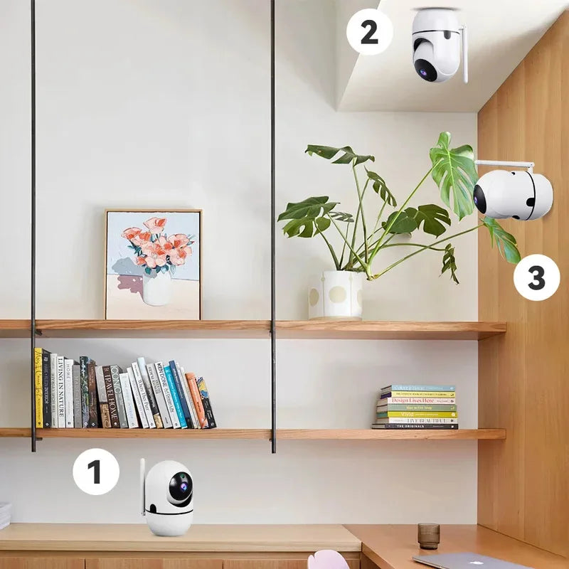 8MP WiFi Indoor Security Camera – AI Tracking & Night Vision Indoor Security Camera Vue