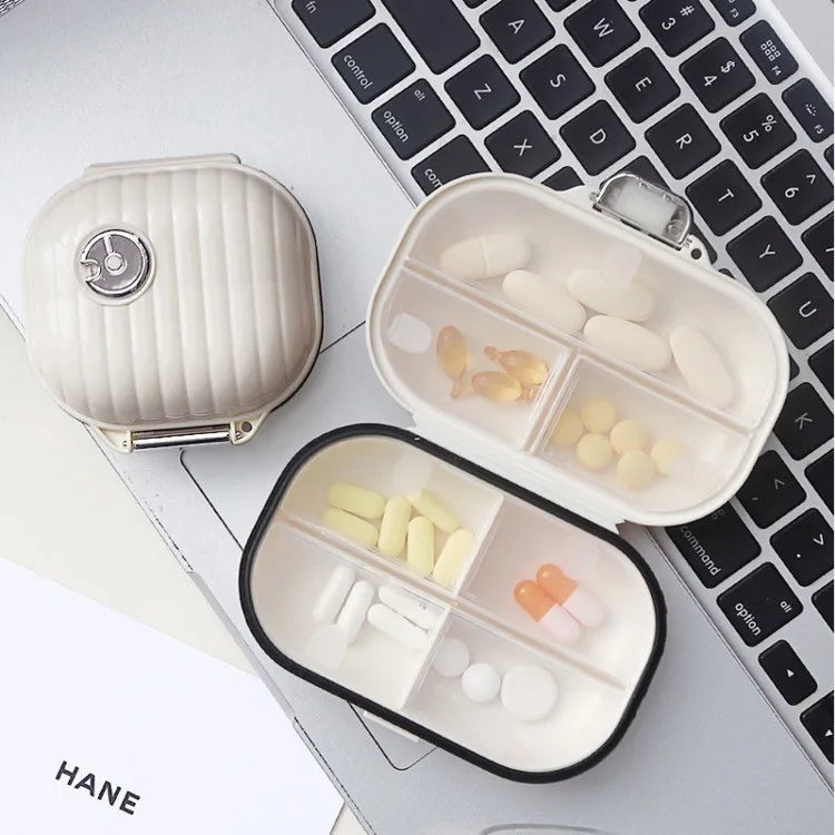 Mini Pill Box storage containers organizer box Portable Pill Box Lightweight 7 Days Medicine Pill Organizer Sealed Storage Box Vue