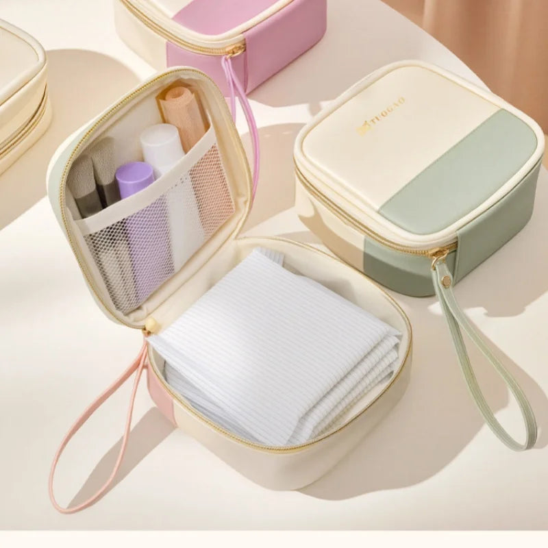 Travel Cosmetic Bag Portable Mini Waterproof Cosmetic Lipstick Storage Bag Multifunctional Clutch Bag Vue