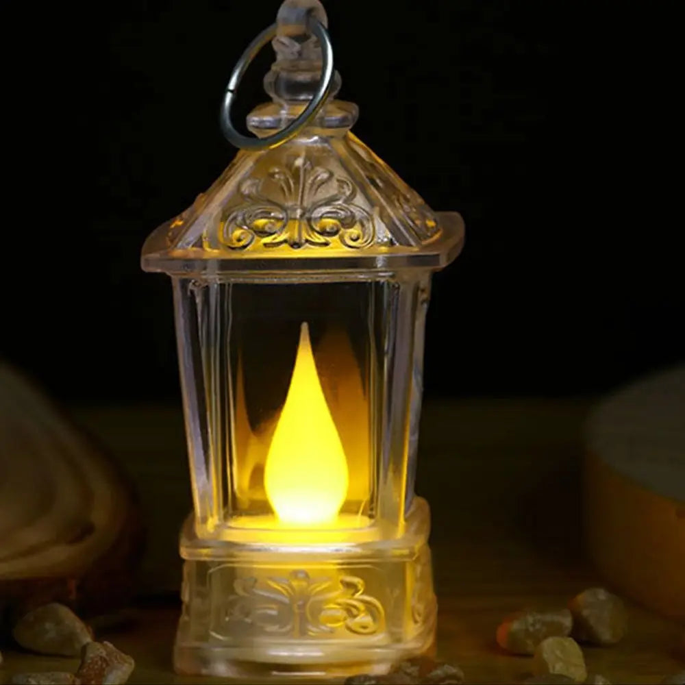 Portable Night Light Electronic Candle Light Props Atmosphere LED Crystal Lamp European style Acrylic Party Supplies Vue
