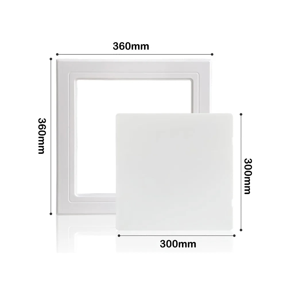 Self-adhesive Access Panel Inspection Hole ABS Doors Wall Ceiling Vue 300mmX300mm