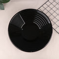 380mm Gold Panning Pan ABS Gold Sifting Classifier Washing Sieve Tray Accessory Green Gold Pan Gold Panning Tool Gold Classifier Vue Black