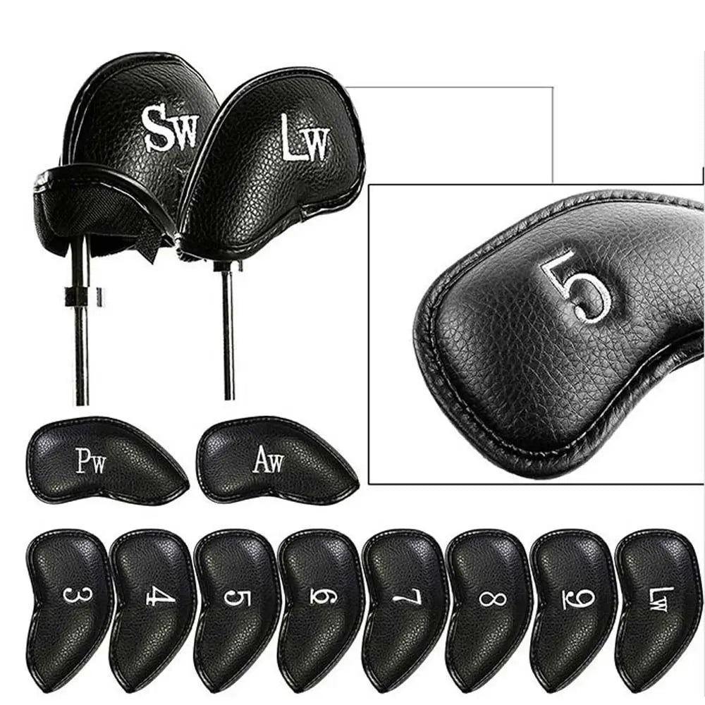 Covers Set Protective Cover Protector Case Magic Tape Golf Headcovers Spider Head Cover Golf Club Cover Golf Iron Headcover Vue