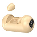 Hot-New Mini Sleep Bluetooth Translation Earphone Comfortable Wear Power Display In Ear Style Bluetooth Headphone Vue As Shown