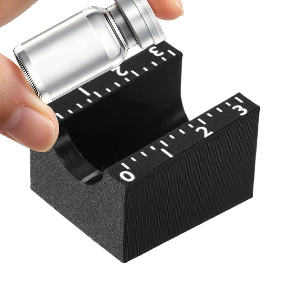 Label Applicator Tool 3ml 10ml Vials Manual Precise Alignment Bottle Labeling Applicator for Small Jars Seasoning Containers Vue