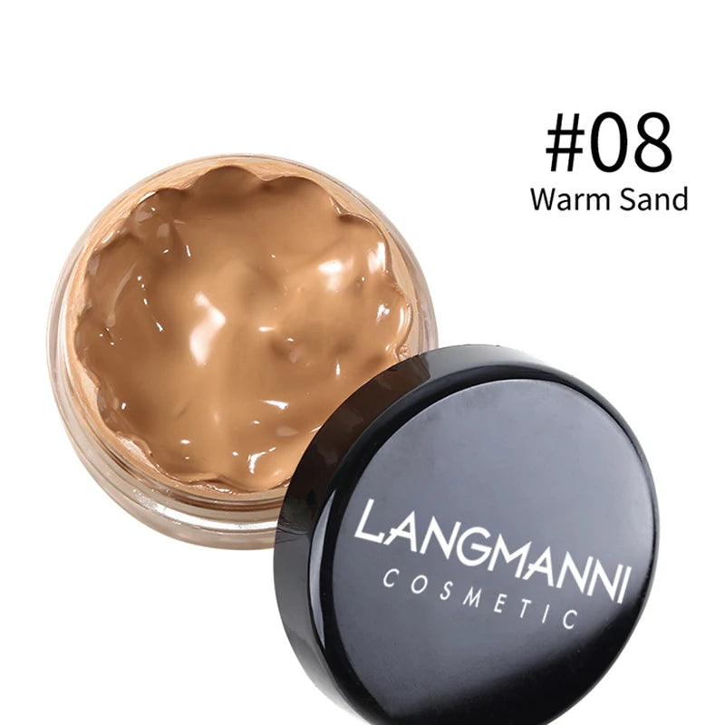 LANGMANNI MUTI-COLOR Concealer & Foundation | Full Coverage, Moisturizing, Brightens Skin Tone | Long-Lasting, Non-Cakey Finish Vue 18631-08