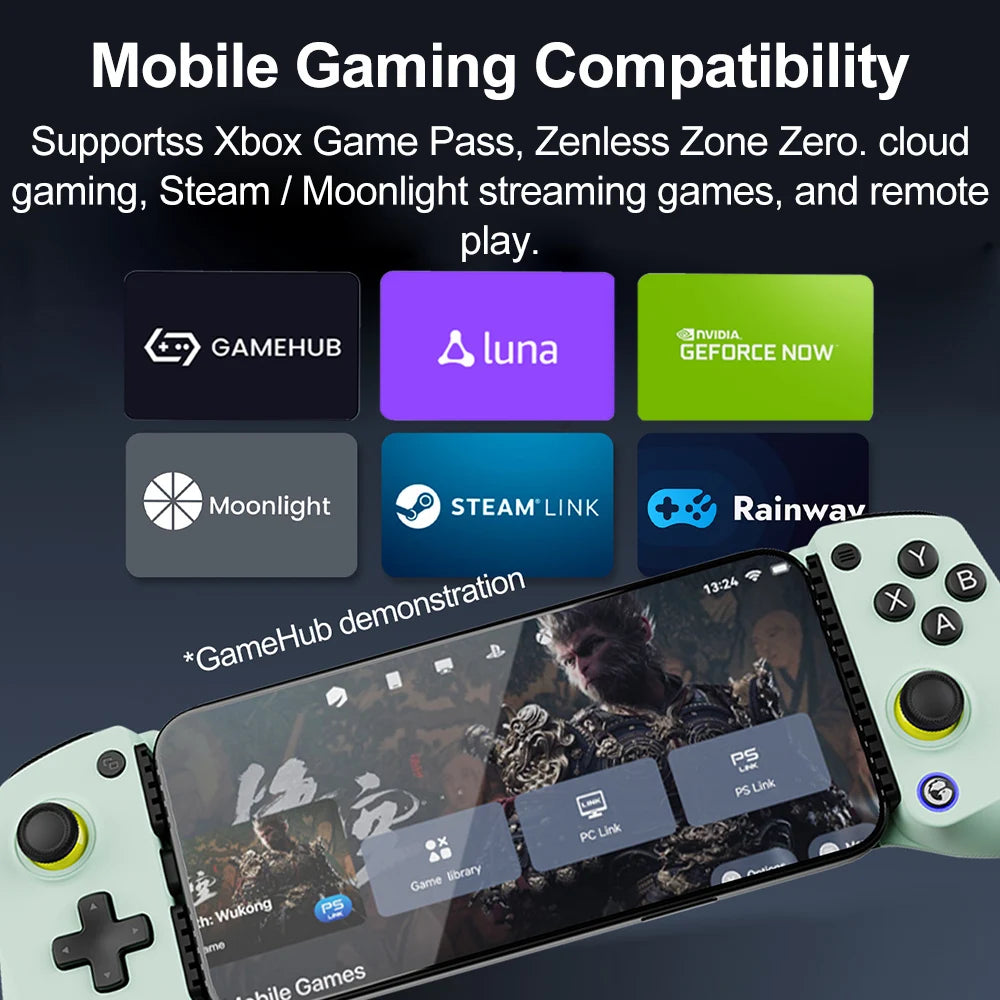 GameSir X5 Lite Mobile Gaming Controller Phone Gamepads for iPhone 17 16 15 Series IOS iPad Mini Y700 Android Tablet Controle Vue