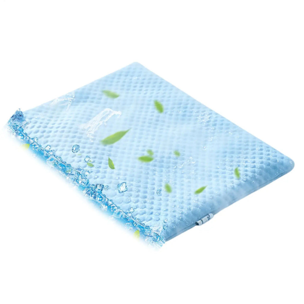 S/M/L Comfortable Cat Cooling Mat for Hot Summer, Portable Pet Bed Pad for Sleeping Resting, Indoor Outdoor Travel Camping Use Vue