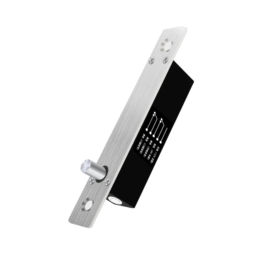 Mini Electric Bolt Door Lock DC 12V Fail Safe/Fail Secure Lock Locker with Time Delay Door Contact Door Lock Security System Vue