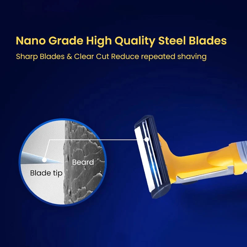 Gillette Vector 2 Shaver 2-Layers Blades Manual Shaver Safety Razor Gillette Shaving Razor For Men Beard Cutting Hair Removal Vue