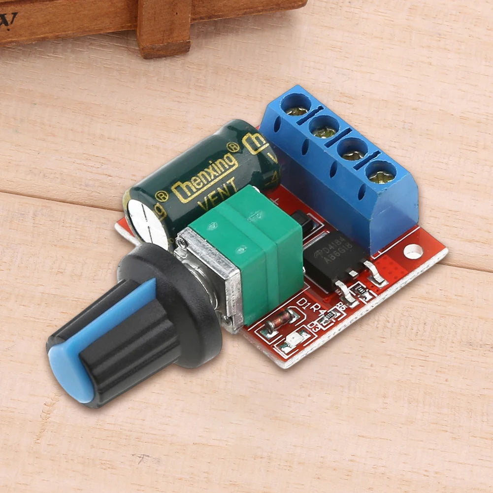 5-20PCS 5V 12V 10A Voltage Regulator PWM DC Motor Speed Controller Governor Stepless Speed Regulator LED Dimmer Power Controller Vue