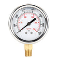 Fuel Pressure Gauge Fuel Pressure Liquid Filled Gauge Stainless Steel Hydraulic Liquid Filled Fuel Pressure Gauge 0-3500 PSI Vue Default Title