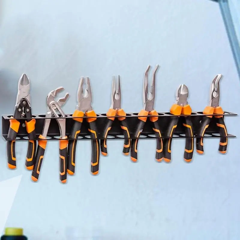 14-Hole Wall-Mounted Screwdriver & Tool Organizer Rack Wall Tool Organizer Vue