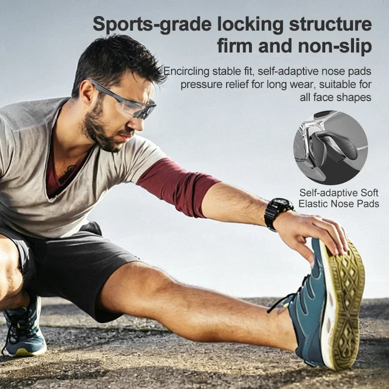 Smart Glasses Ai Bluetooth Calling Listening, Recording Transcription Translation Goggles Vue