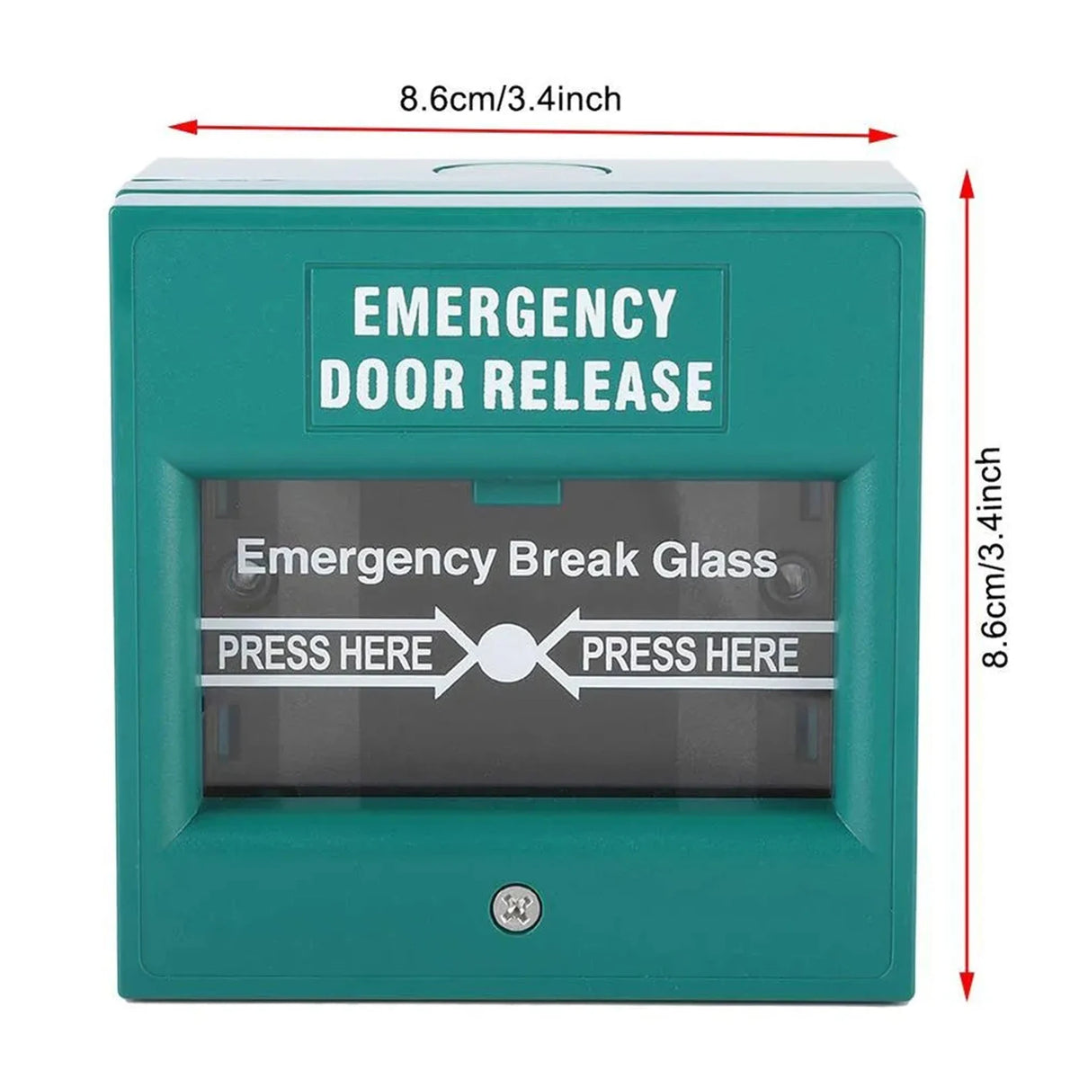 Emergency Door Release Glass Break Alarm Button Fire Alarm Swtich Break Glass Exit Release Switch Vue