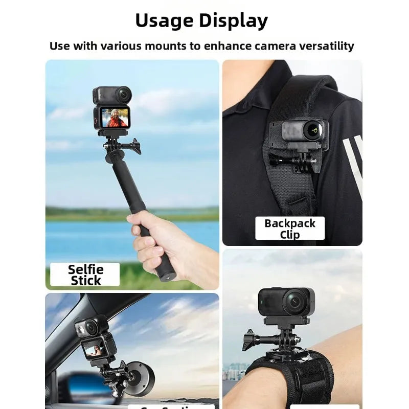 Hot-For DJI For Nano Quick Release Magnetic Adapter Base-Plastic, Compact For Action Thumb Camera Mounting Solution Vue Default Title