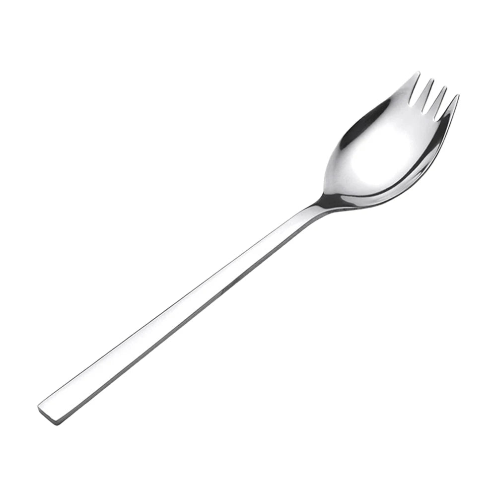 5-Piece Stainless Steel Spork Set | Long Handle Camping Flatware Camping Flatware Set Vue