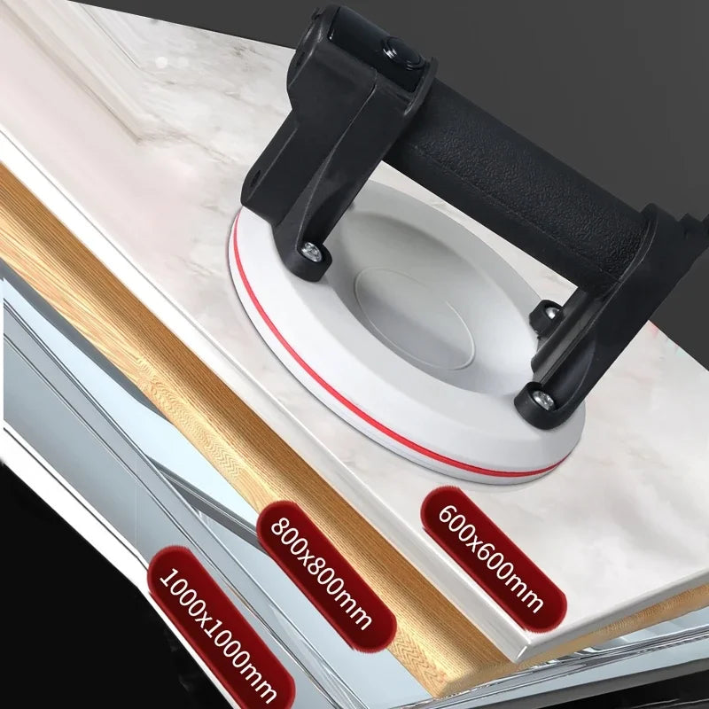 Electric Vacuum Suction Cup 6" 200KG Heavy-Duty Glass Tile Lifter Vacuum Suction Cup Lifter Vue