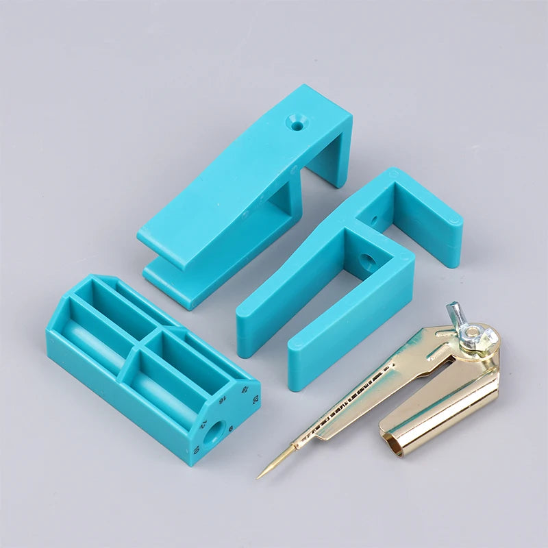 1Set 16-20mm Multi Margin Parallel Scriber Wardrobe Panel Clip Marking Gauge Woodworking Tool Vue