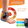 Cordless Heated Wrist & Ankle Massager | 5 Heat 3 Vibration Heated Massager Wrap Vue Ankle 4Heat 4 Levle 2pcs Australia