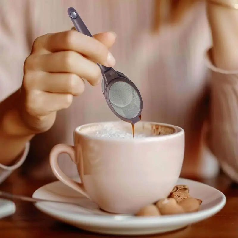 Reusable Mesh Coffee Filter Spoon & Tea Infuser Strainer Tea & Coffee Infuser Vue