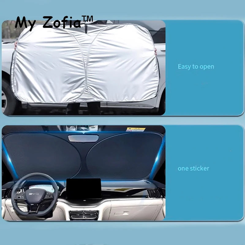For Haval H9 2024 2025 New H9 Car Windshield Sunshade Cover Anti UV Protection Auto Parts Accessories Vue