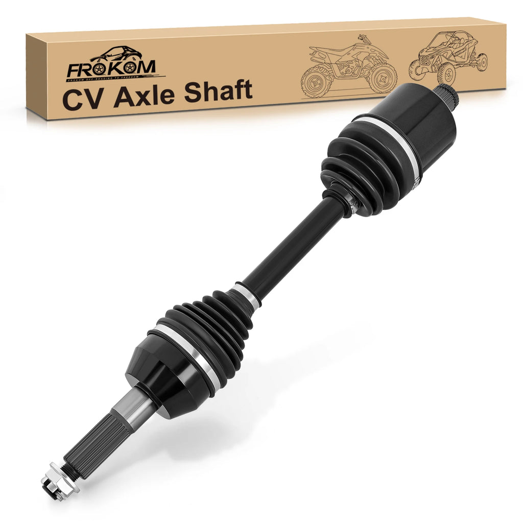 Frokom Rear CV Axle Drive Shaft for Polaris Sportsman 450/570 4X4 2018 2019 2020 2021 2022 2023 2024 2025, Fits HO EPS & X2 Models, OEM 1333677 Vue black United States