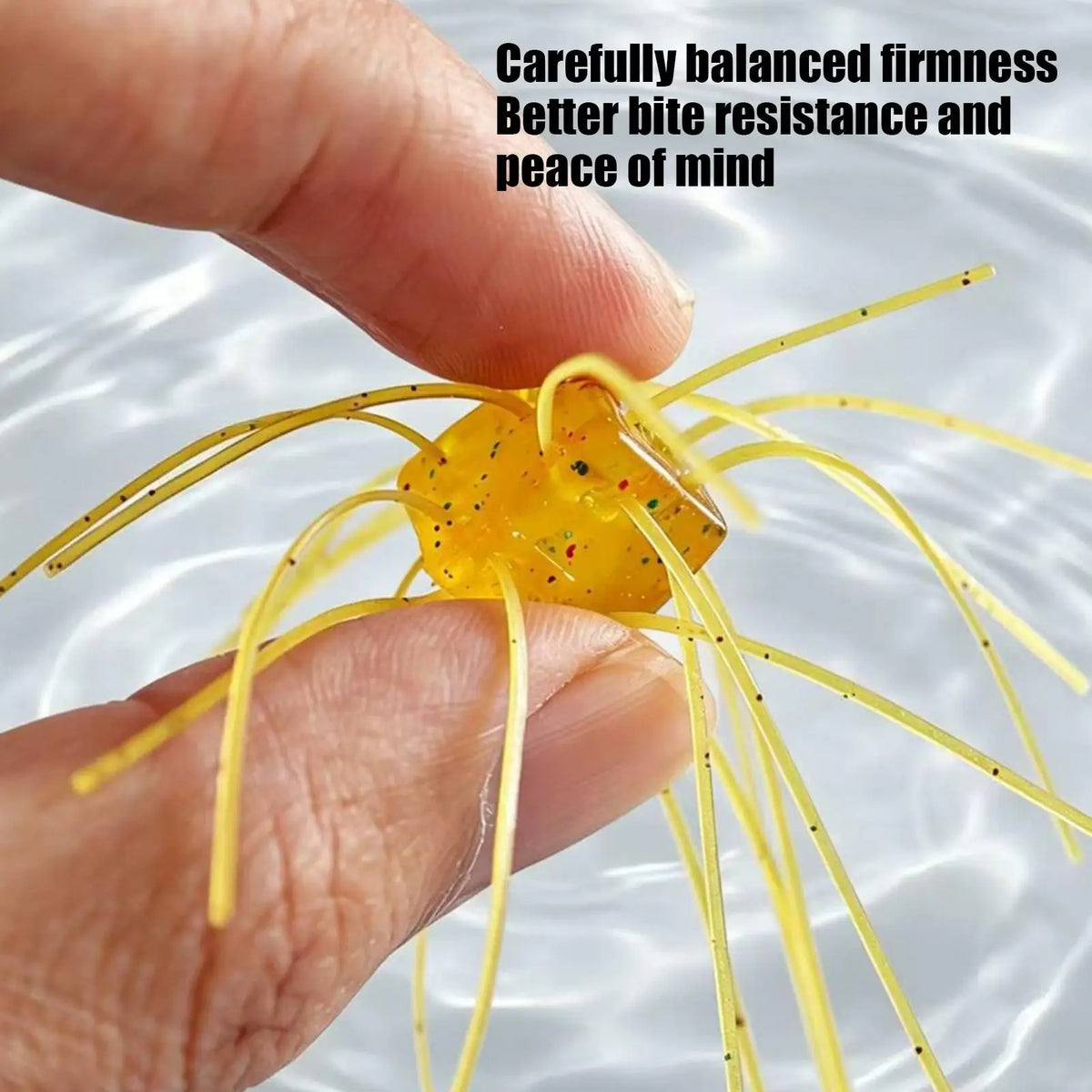 5 Pieces Soft Sea Urchin Lure with Multiple Tentacles Dice Lure Lifelike Sea Urchin for Saltwater Fresh Water River Stream Vue